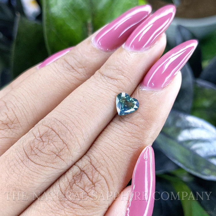 1.07 Ct. Bluish Green Sapphire from Madagascar