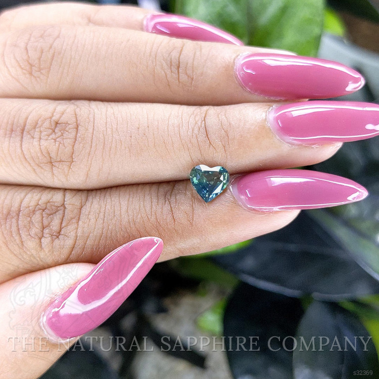 1.07 Ct. Bluish Green Sapphire from Madagascar