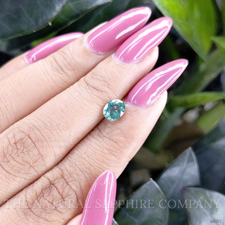 0.99 Ct. Greenish Blue Sapphire from Madagascar