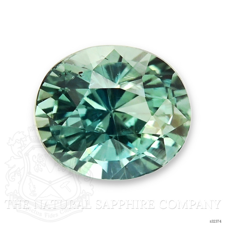 0.96 Ct. Bluish Green Sapphire from Madagascar