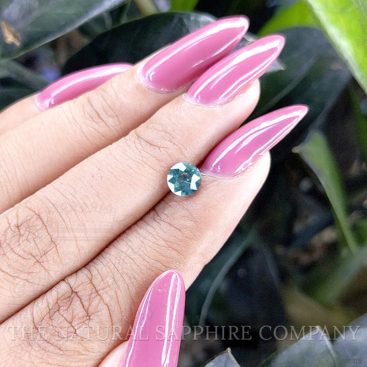 0.98 Ct. Greenish Blue Sapphire from Madagascar