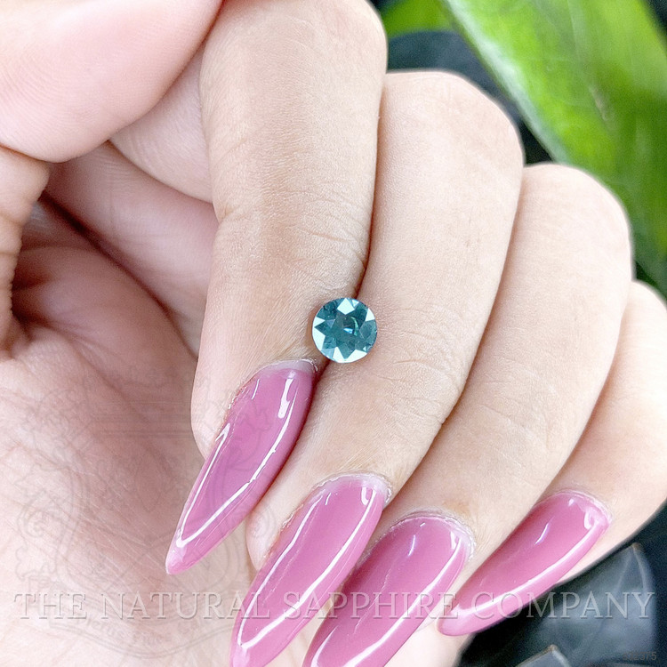 0.98 Ct. Greenish Blue Sapphire from Madagascar