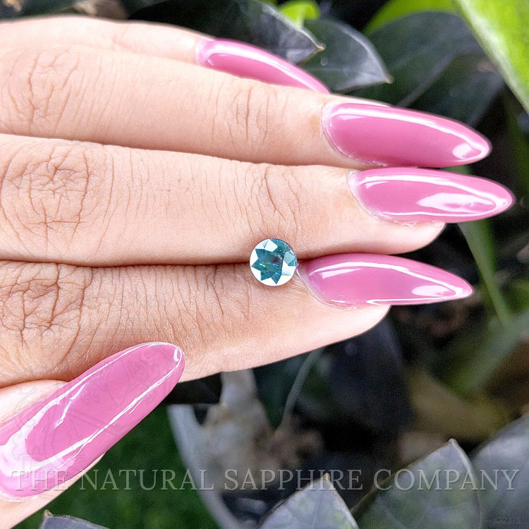 0.98 Ct. Greenish Blue Sapphire from Madagascar