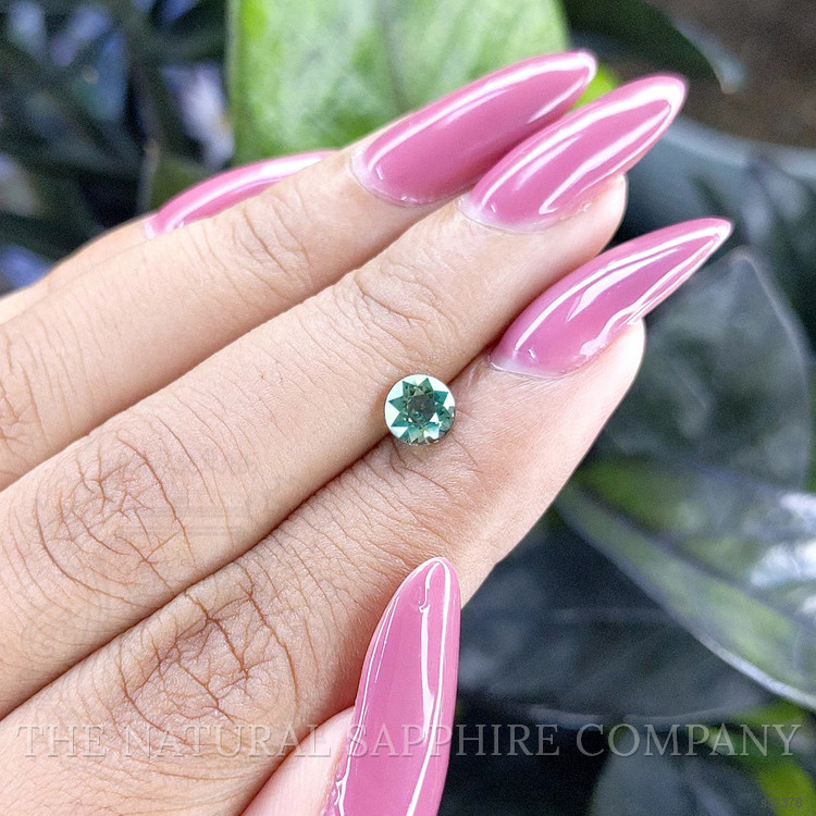 0.99 Ct. Bluish Green Sapphire from Madagascar