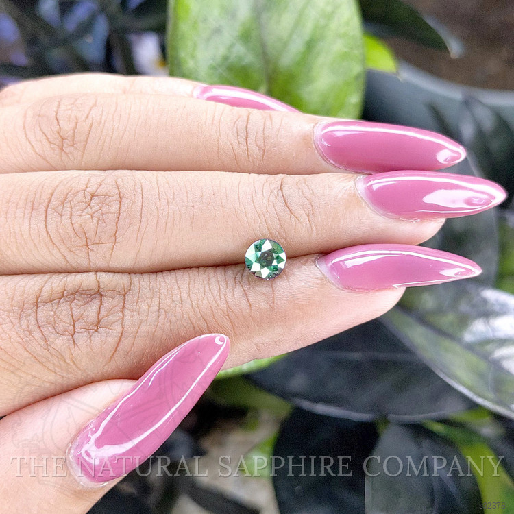 0.99 Ct. Bluish Green Sapphire from Madagascar