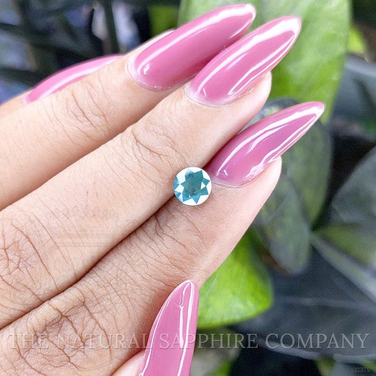 1.09 Ct. Bluish Green Sapphire from Madagascar