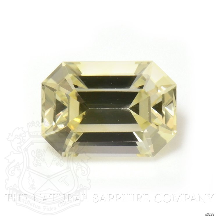 0.87 Ct. Yellow Sapphire from Ceylon (Sri Lanka)