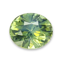 0.99 Ct. Yellowish Green Sapphire from Madagascar Video