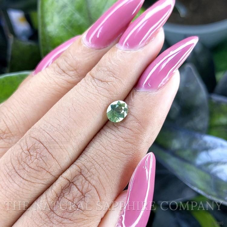 0.99 Ct. Yellowish Green Sapphire from Madagascar