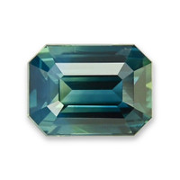 1.01 Ct. Bluish Green Sapphire from Madagascar Video