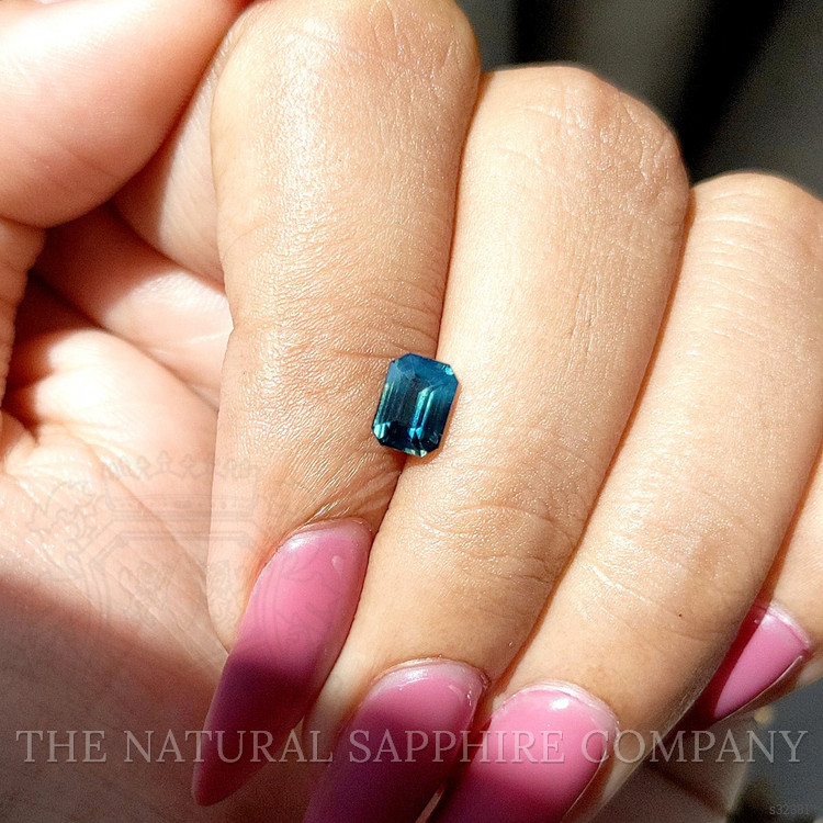 1.01 Ct. Bluish Green Sapphire from Madagascar