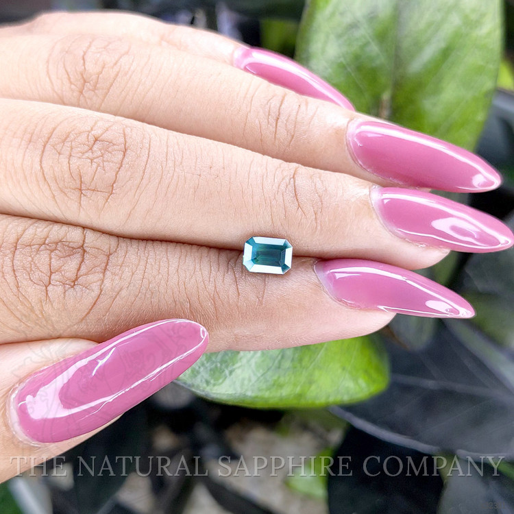 1.01 Ct. Bluish Green Sapphire from Madagascar