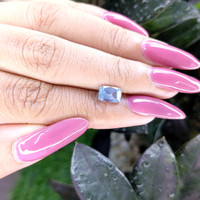 1.42 Ct. Blue Sapphire from Africa Life Style