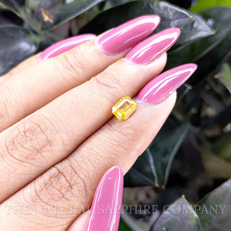 1.05 Ct. Yellow Sapphire from Ceylon (Sri Lanka)