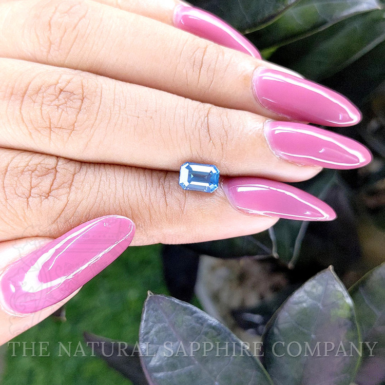 1.41 Ct. Greenish Blue Sapphire from Africa