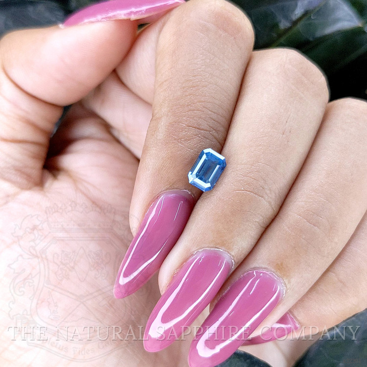 1.41 Ct. Greenish Blue Sapphire from Africa