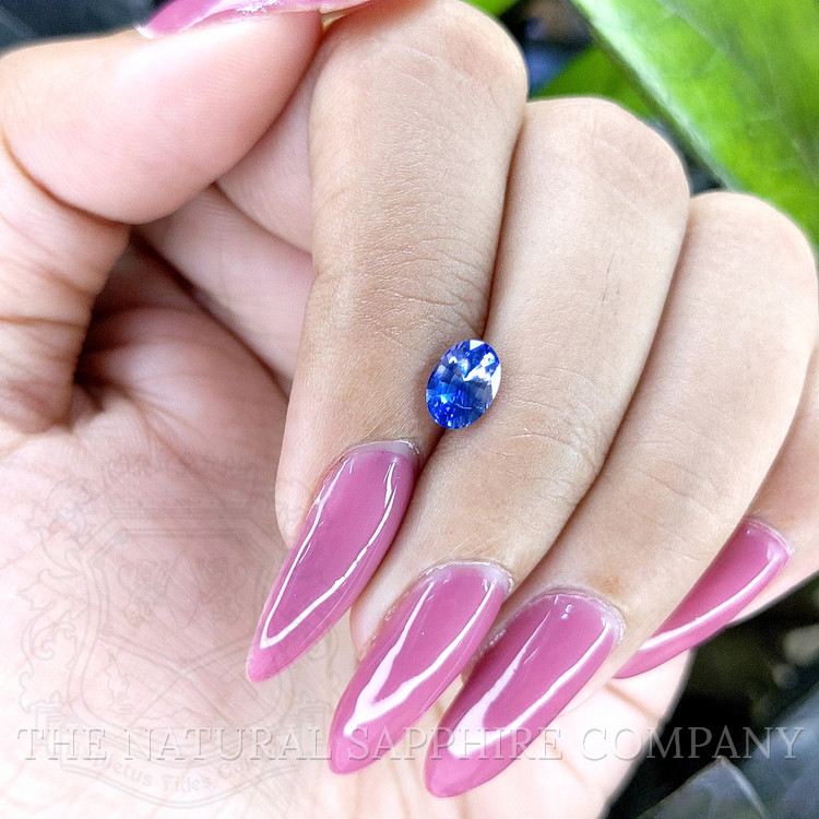 1.12 Ct. Bi Color Sapphire from Ceylon (Sri Lanka)