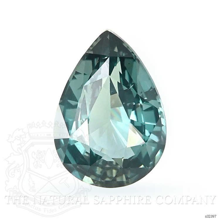 1.02 Ct. Bluish Green Sapphire from Africa