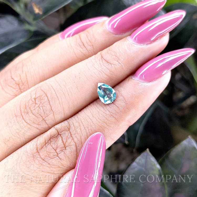 1.02 Ct. Bluish Green Sapphire from Africa