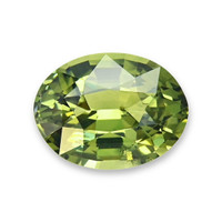1.03 Ct. Yellowish Green Sapphire from Africa Video