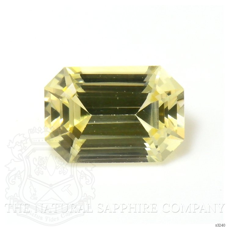 0.88 Ct. Yellow Sapphire from Ceylon (Sri Lanka)