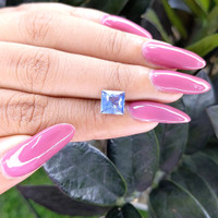2.28 Ct. Blue Sapphire from Africa Life Style