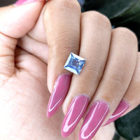 2.28 Ct. Blue Sapphire from Africa Life Style