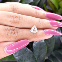 1.30 Ct. White Sapphire from Africa Life Style