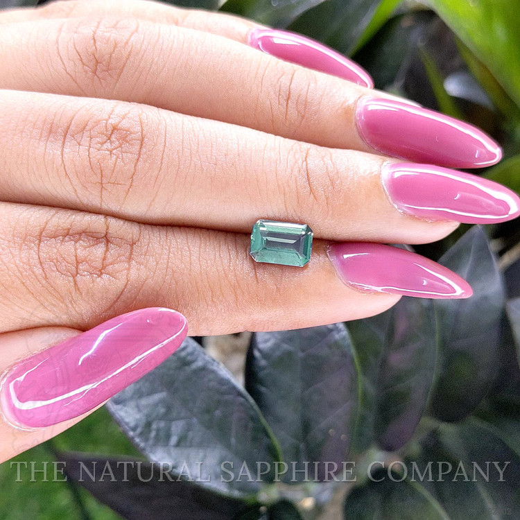 1.60 Ct. Bluish Green Sapphire from Africa