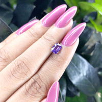 1.17 Ct. Bluish Purple Sapphire from Tanzania Life Style