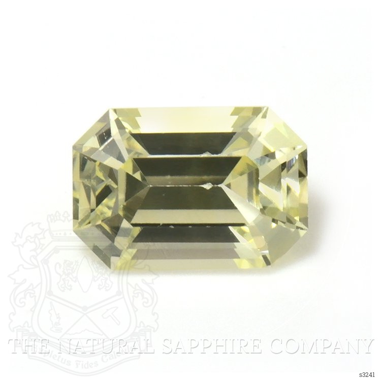 0.88 Ct. Yellow Sapphire from Ceylon (Sri Lanka)