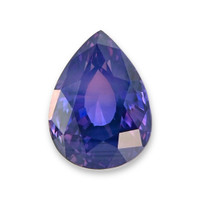 1.30 Ct. Purplish Blue Sapphire from Tanzania Video