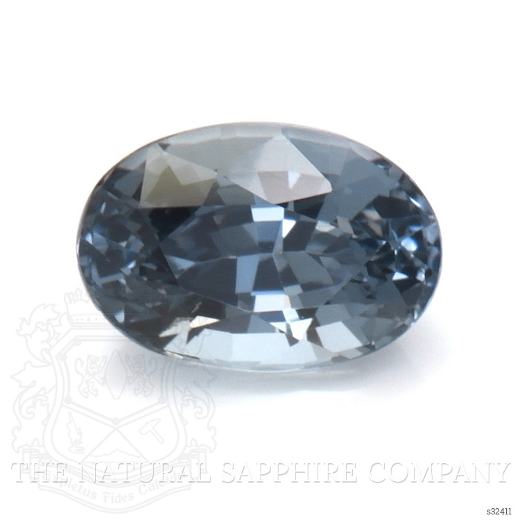 0.94 Ct. Greyish Blue Sapphire from Ceylon (Sri Lanka)
