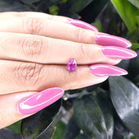 1.05 Ct. Purplish Pink Sapphire from Tanzania Life Style