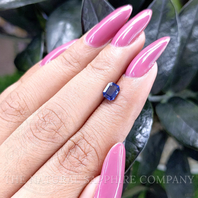 0.79 Ct. Blue Sapphire from Tanzania