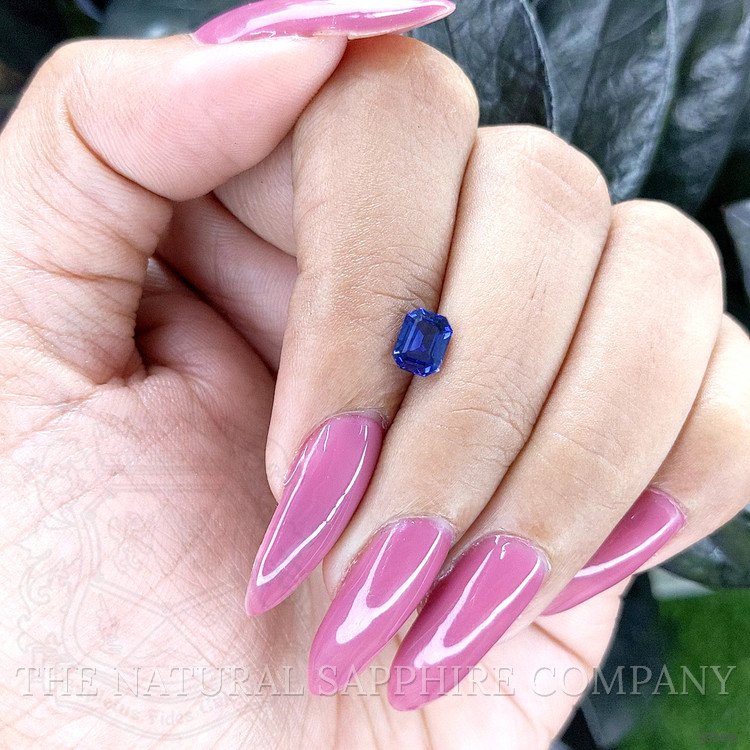 0.79 Ct. Blue Sapphire from Tanzania