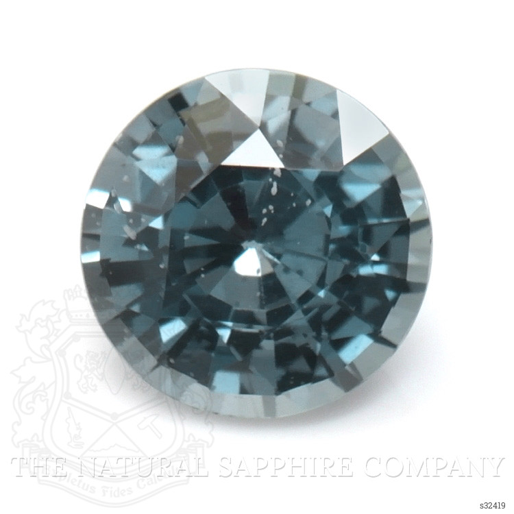 0.96 Ct. Greyish Blue Sapphire from Ceylon (Sri Lanka)