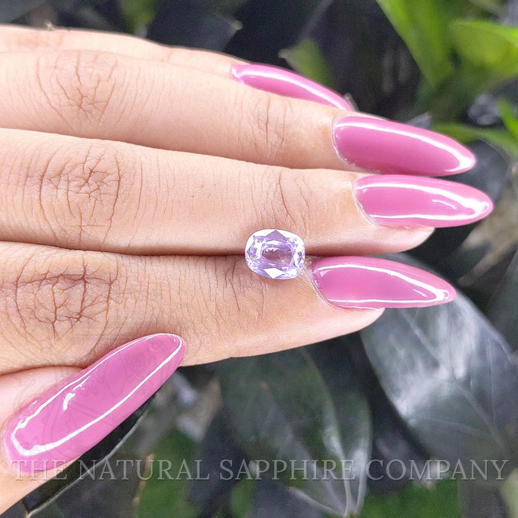 2.02 Ct. Purple Sapphire from Tanzania