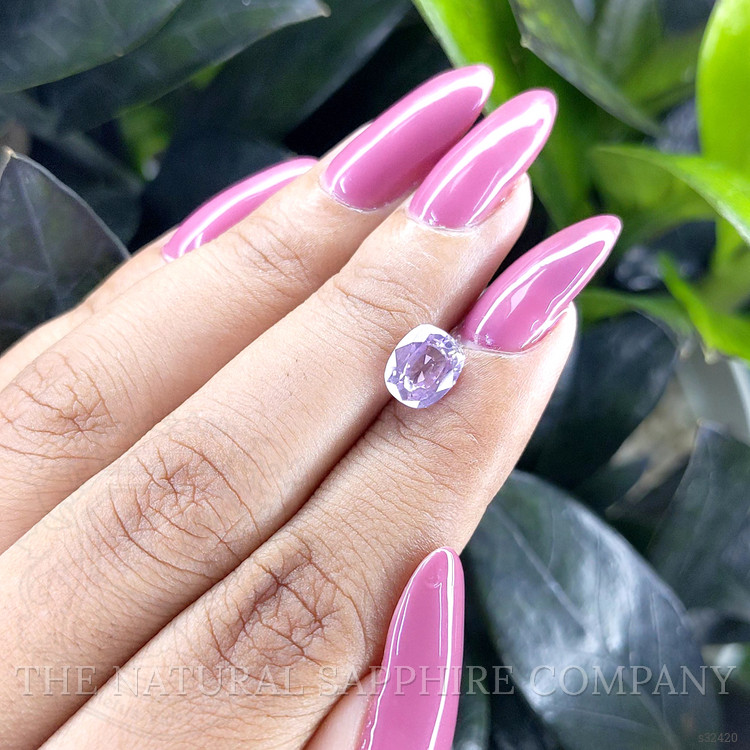 2.02 Ct. Purple Sapphire from Tanzania