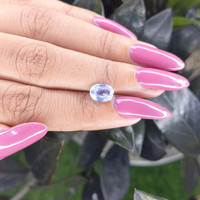 1.87 Ct. Blue Sapphire from Tanzania Life Style