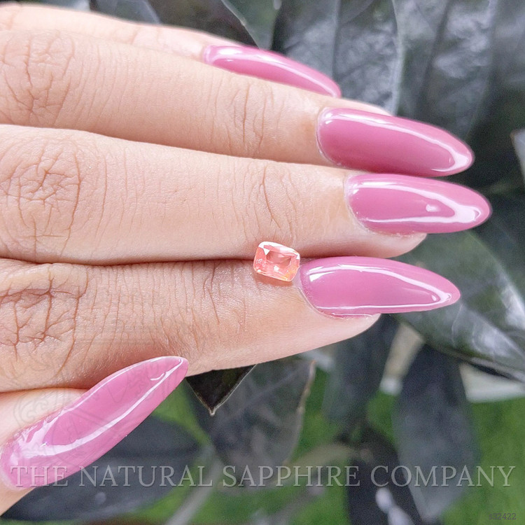 0.58 Ct. Padparadscha Sapphire from Tanzania