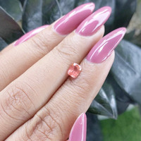 0.58 Ct. Padparadscha Sapphire from Tanzania Life Style