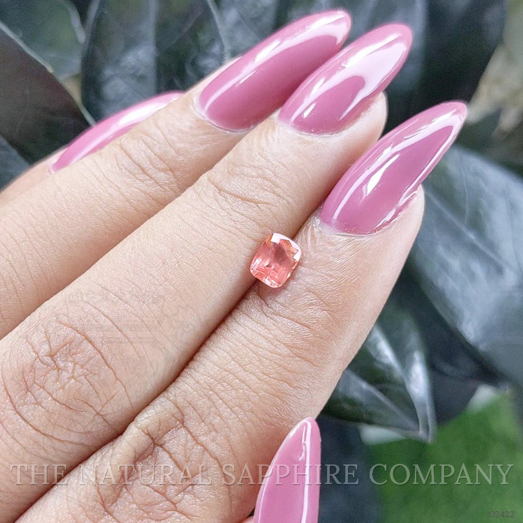 0.58 Ct. Padparadscha Sapphire from Tanzania