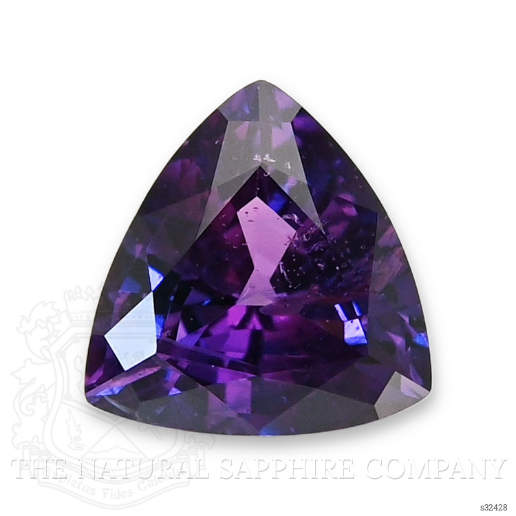 1.60 Ct. Bluish Purple Sapphire from Tanzania