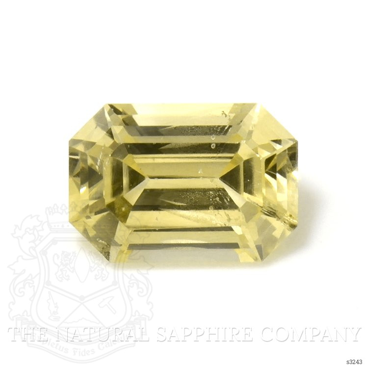 0.91 Ct. Yellow Sapphire from Ceylon (Sri Lanka)