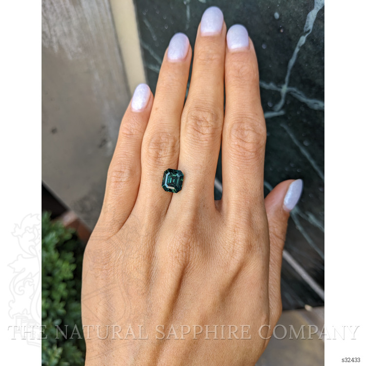 4.05 Ct. Yellowish Green Sapphire from East Africa