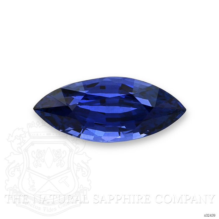 6.95 Ct. Blue Sapphire from Ceylon (Sri Lanka)