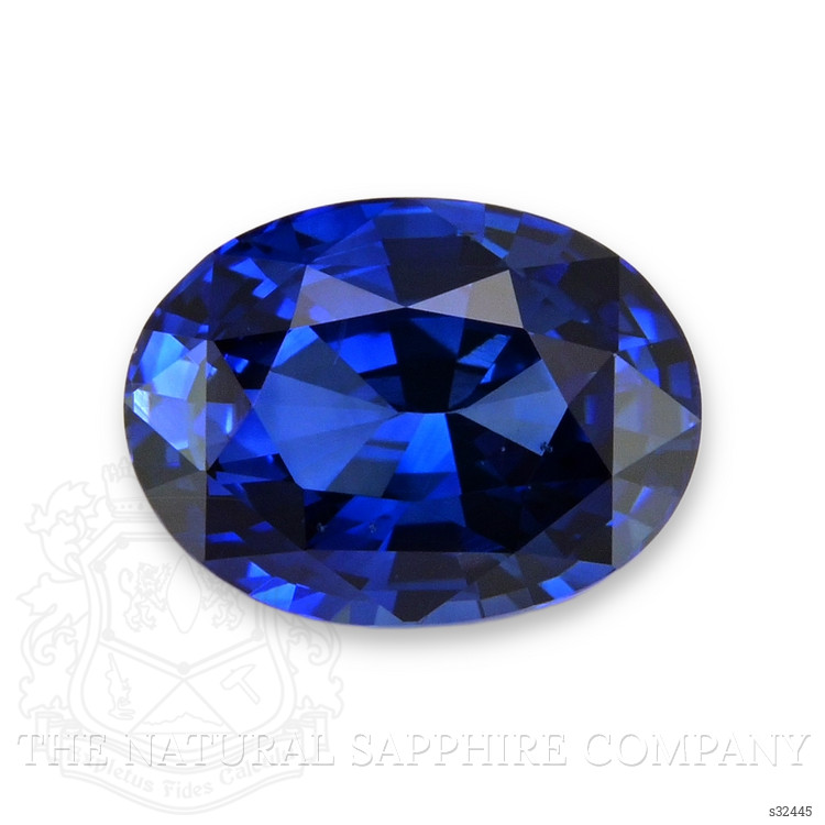 2.08 Ct. Blue Sapphire from Ceylon (Sri Lanka)