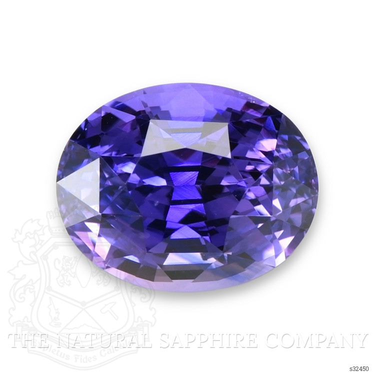 6.24 Ct. Bluish Purple Sapphire from Ceylon (Sri Lanka)