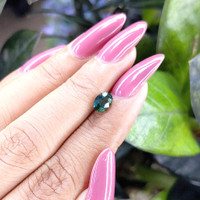 1.08 Ct. Green Sapphire from Madagascar Life Style